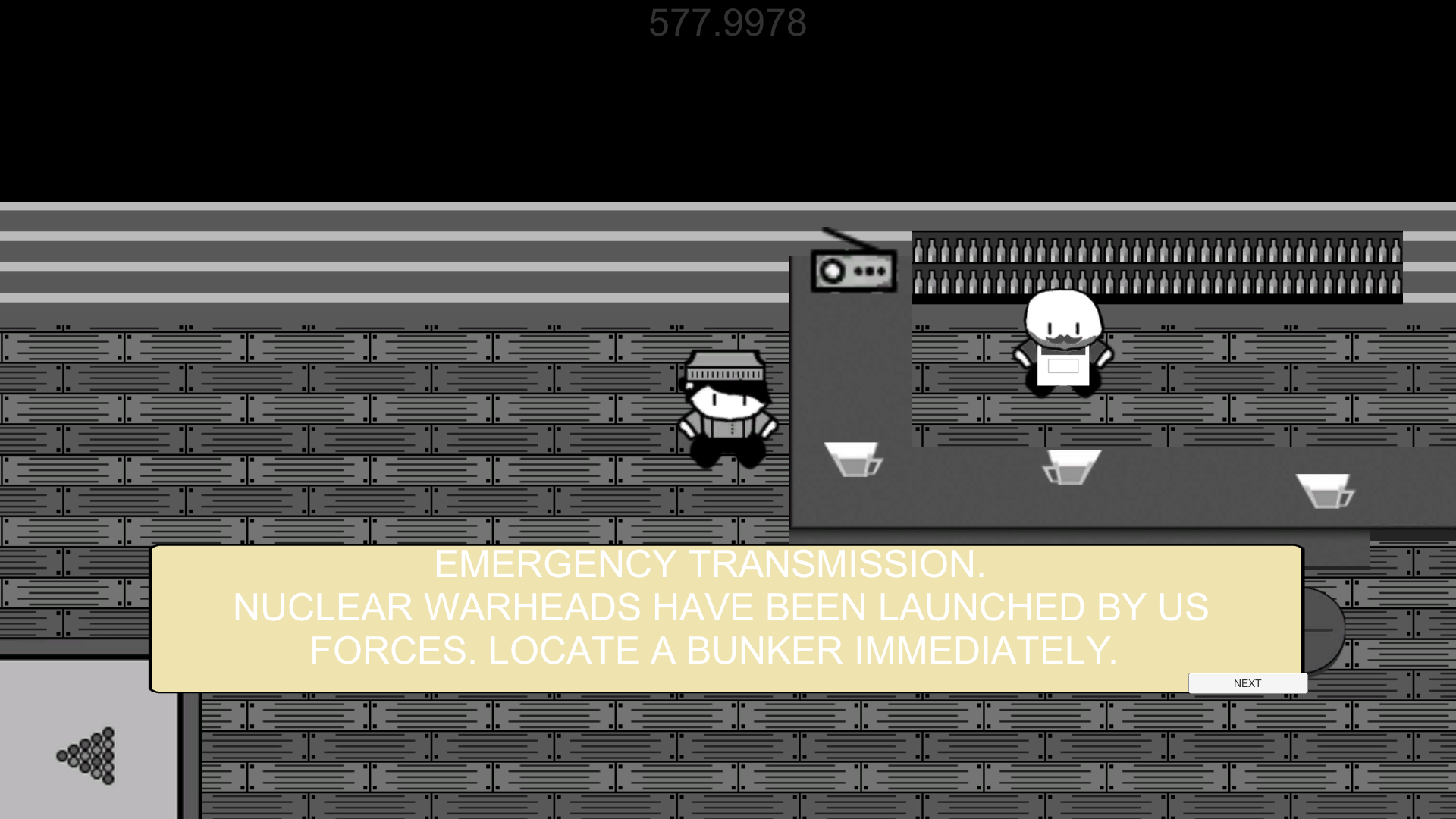 Screenshot of 1983 Gameplay
